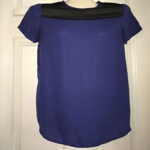 Black and Blue Top